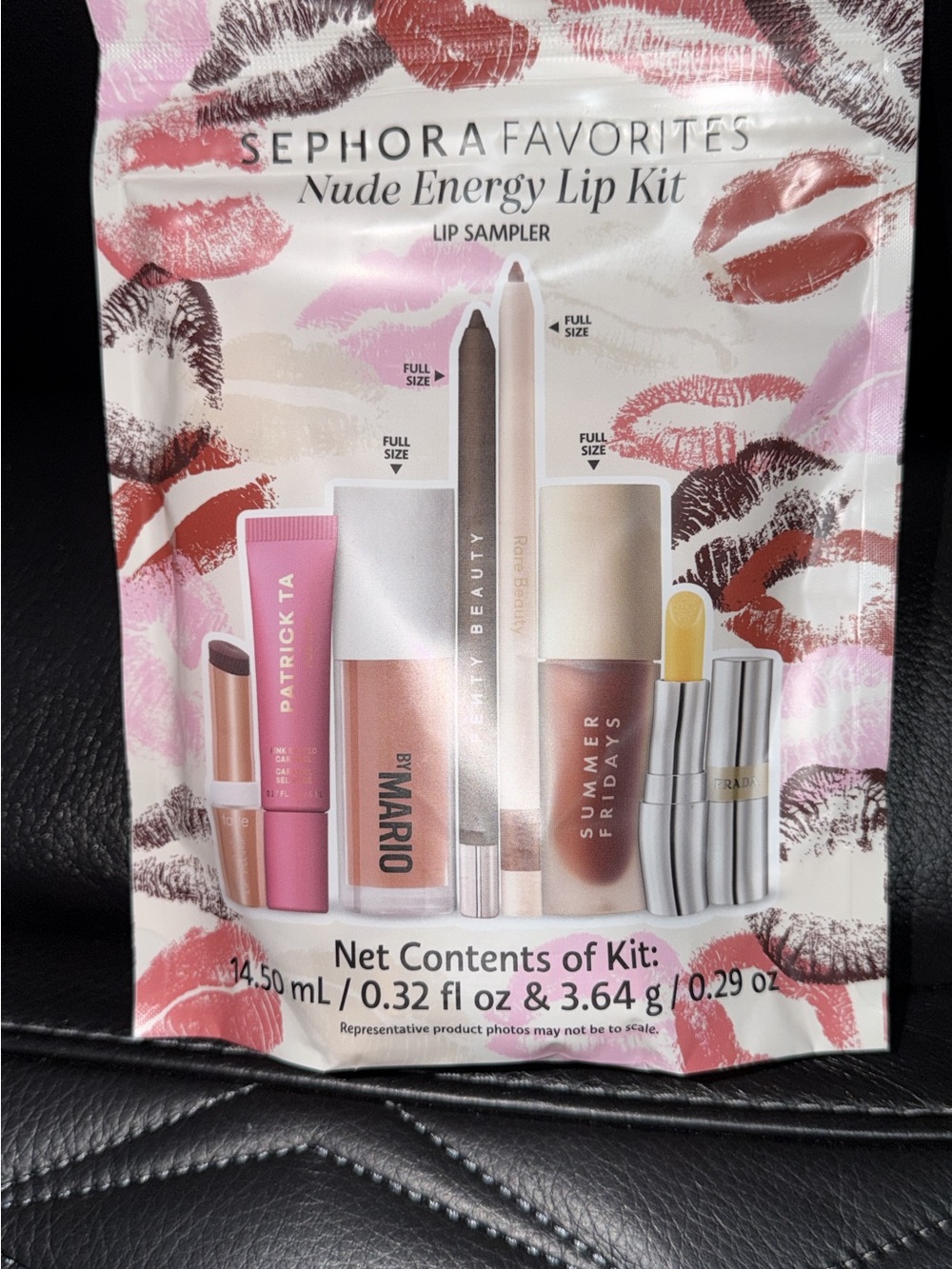 Sephora Nude Energy Lip Kit - Nude, Pink, Peach, Brown Shades